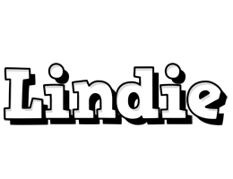 Lindie snowing logo