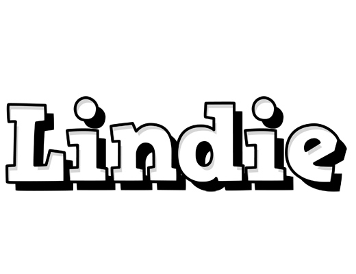 Lindie snowing logo
