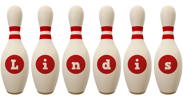 Lindis bowling-pin logo