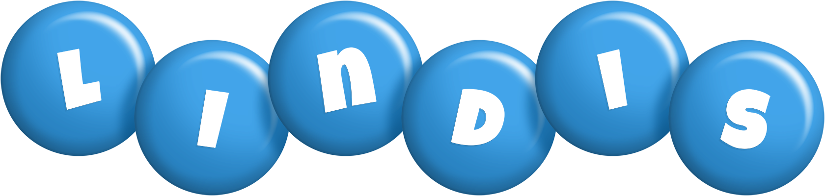 Lindis candy-blue logo