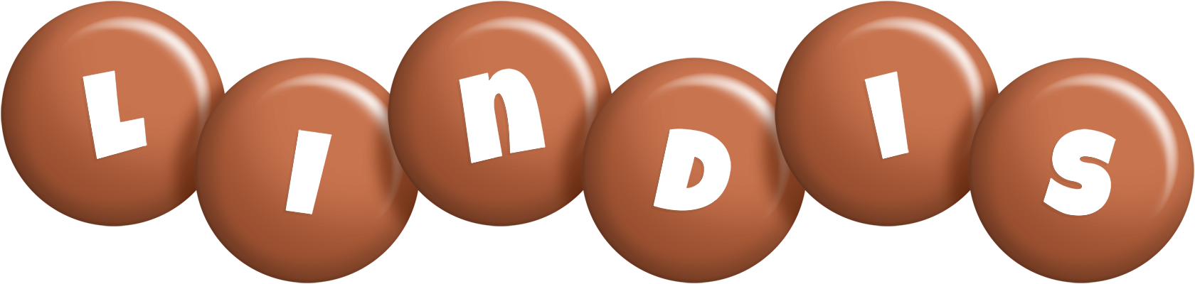 Lindis candy-brown logo