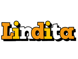 Lindita cartoon logo