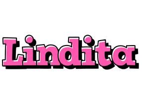 Lindita girlish logo