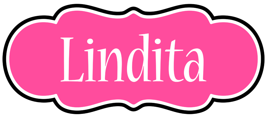 Lindita invitation logo