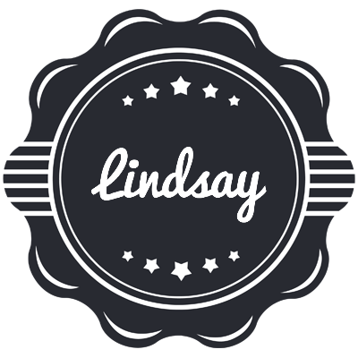 Lindsay badge logo