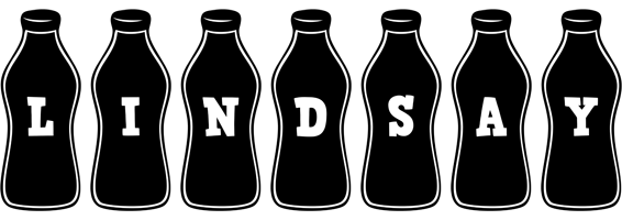 Lindsay bottle logo