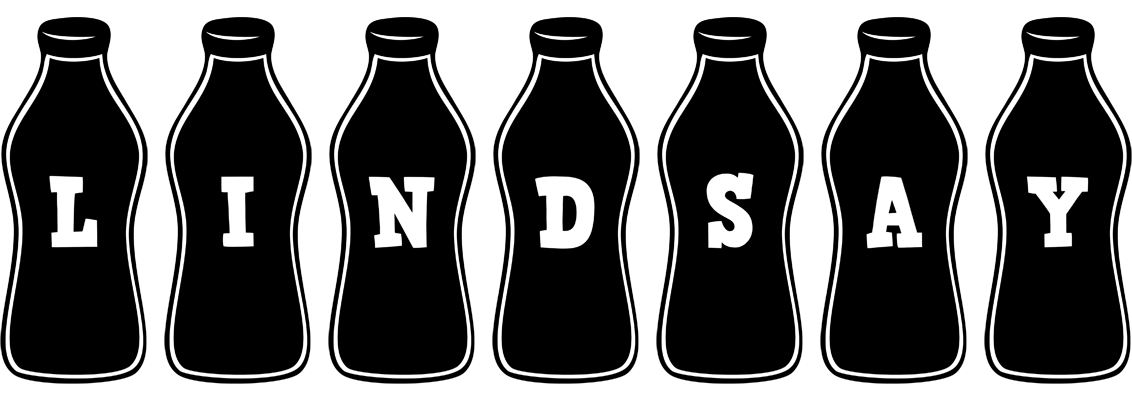 Lindsay bottle logo