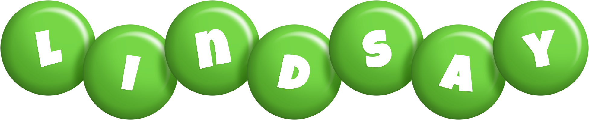 Lindsay candy-green logo