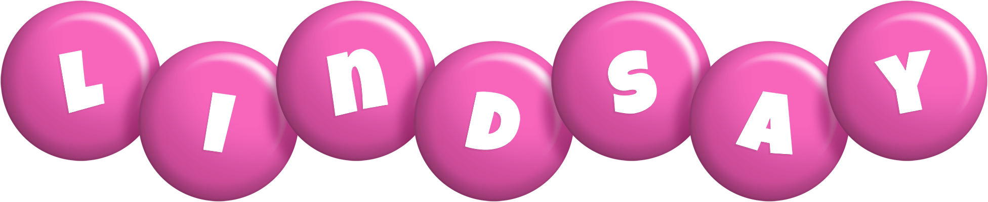 Lindsay candy-pink logo
