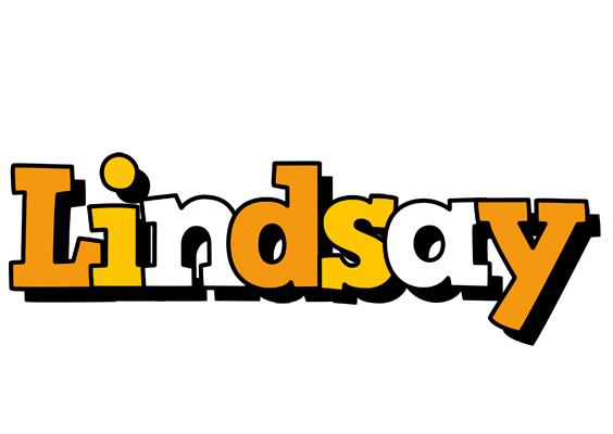 Lindsay cartoon logo