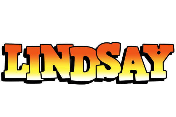 Lindsay sunset logo