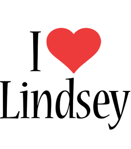 Lindsey i-love logo