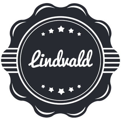 Lindvald badge logo