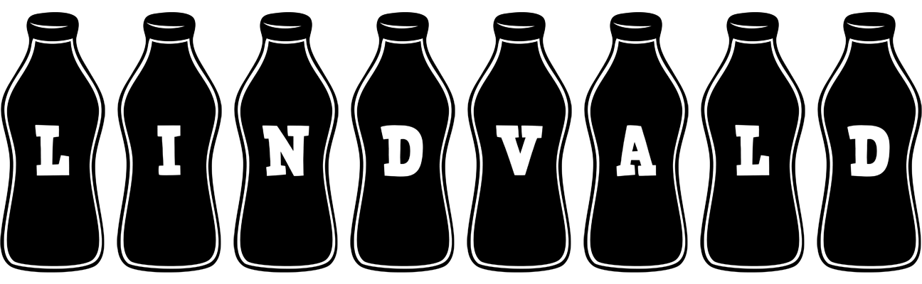 Lindvald bottle logo