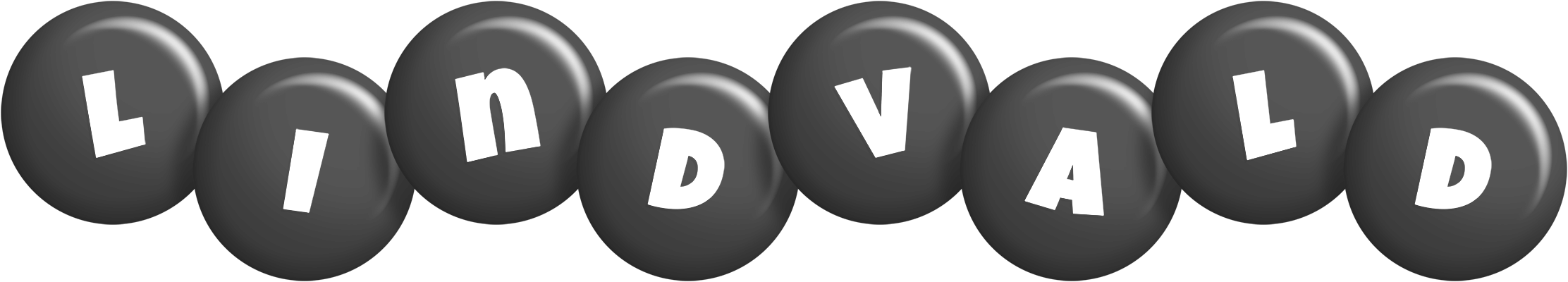 Lindvald candy-black logo