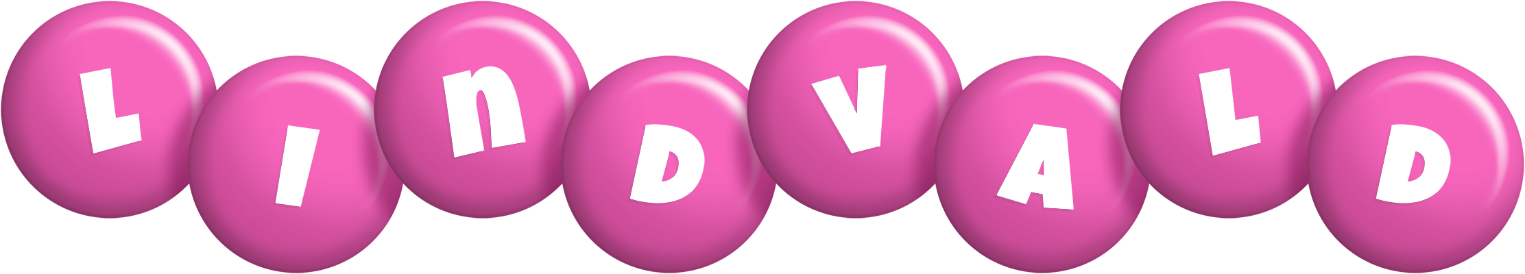 Lindvald candy-pink logo