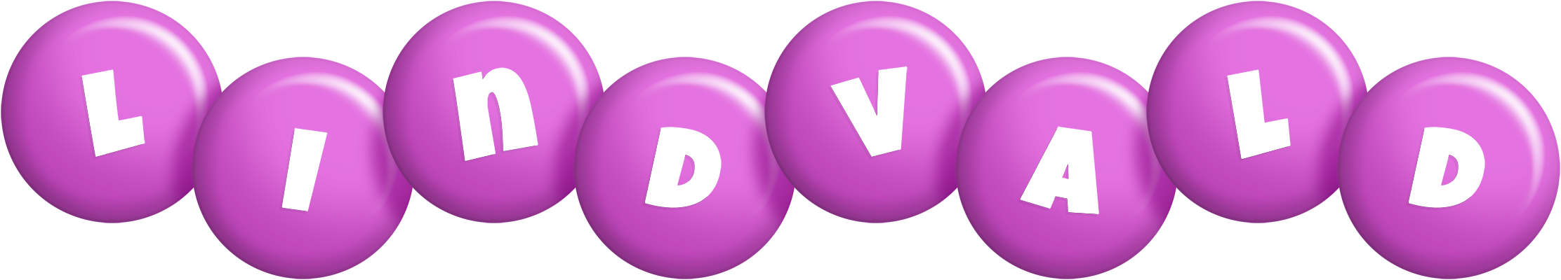 Lindvald candy-purple logo