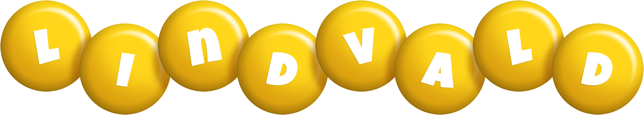 Lindvald candy-yellow logo