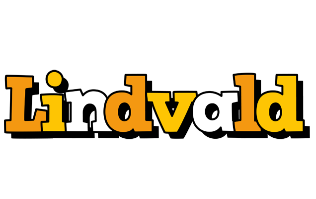 Lindvald cartoon logo