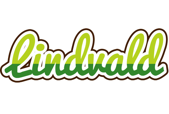 Lindvald golfing logo