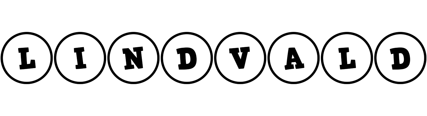 Lindvald handy logo