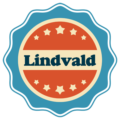Lindvald labels logo