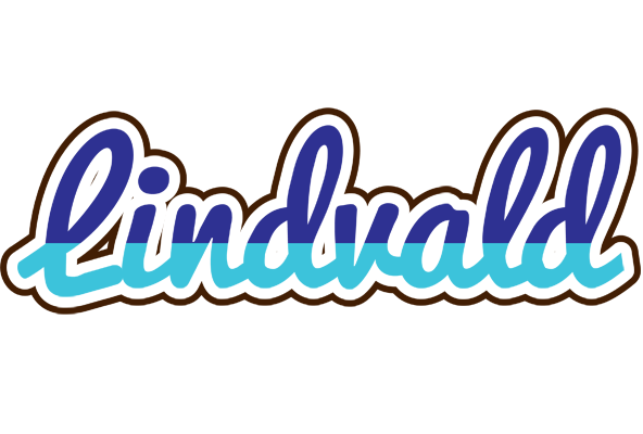 Lindvald raining logo