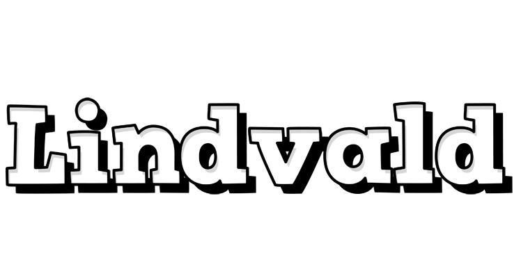 Lindvald snowing logo