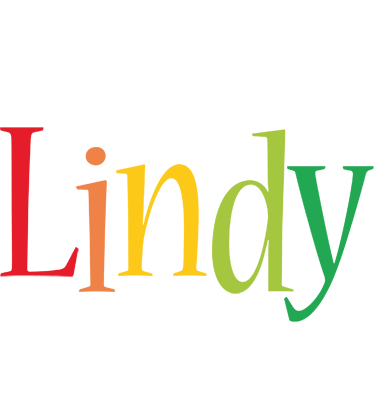 Lindy birthday logo
