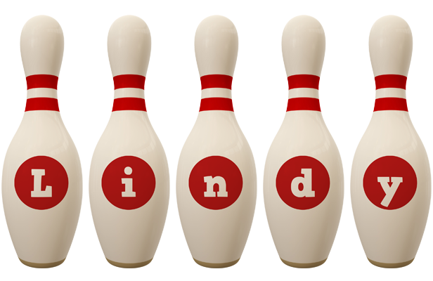 Lindy bowling-pin logo