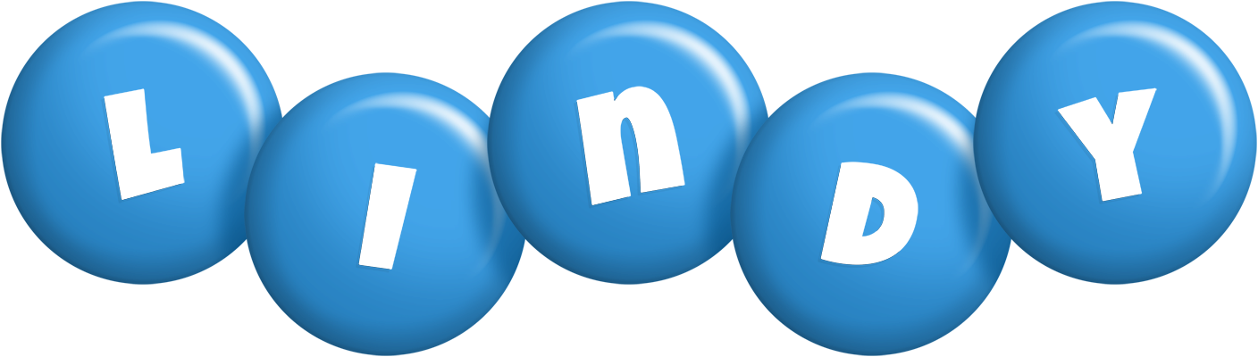 Lindy candy-blue logo