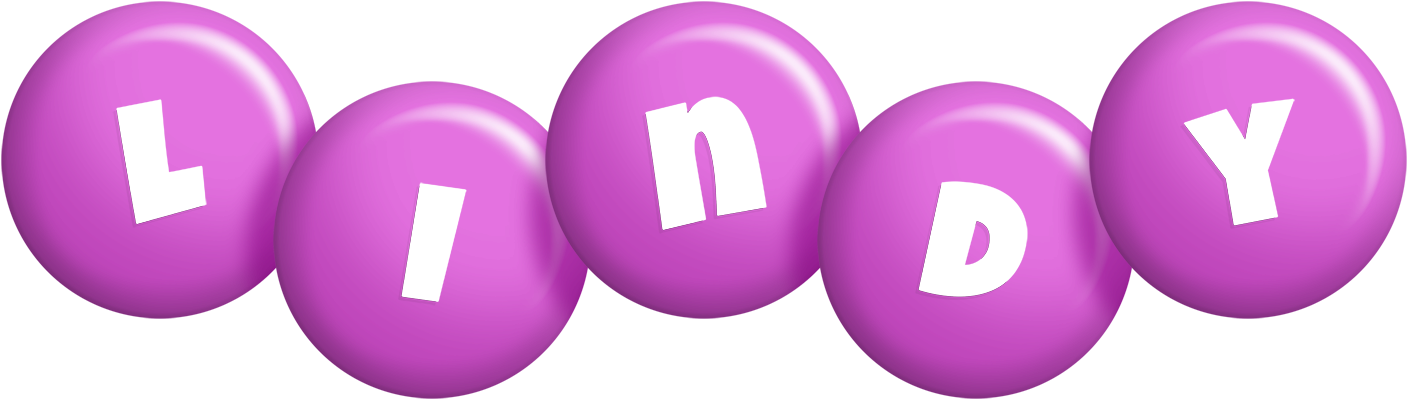 Lindy candy-purple logo