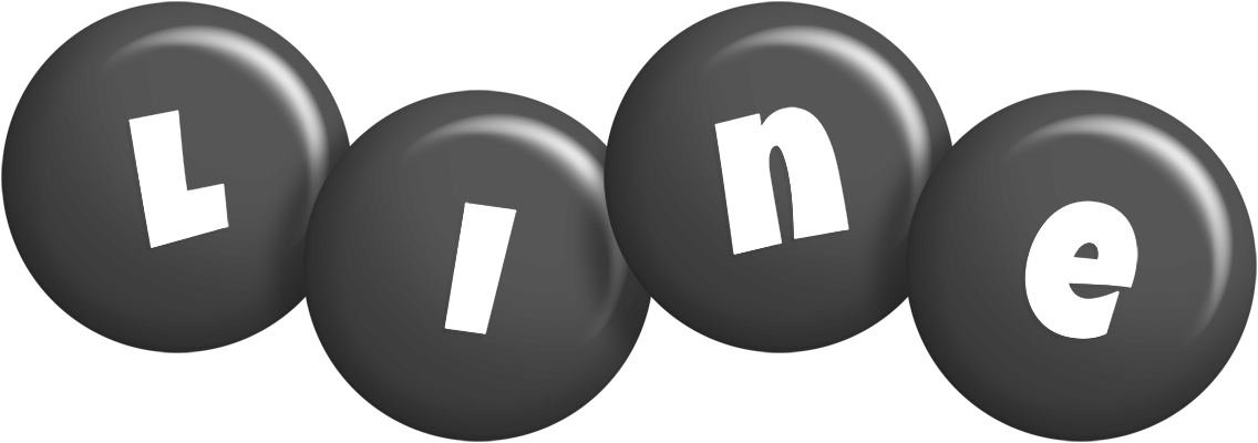 Line candy-black logo