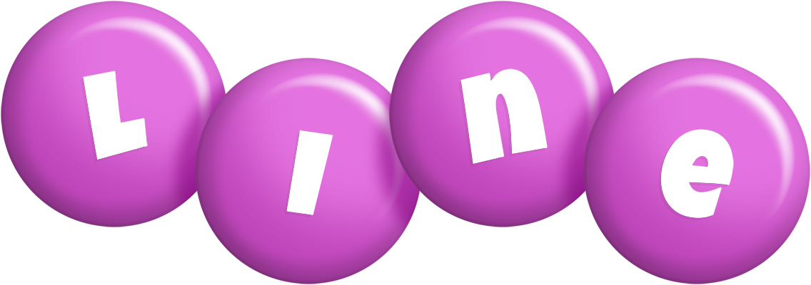 Line candy-purple logo