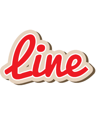 Line chocolate logo