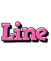 Line girlish logo