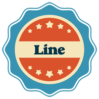 Line labels logo