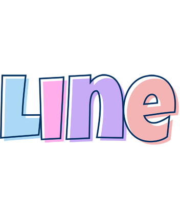 Line pastel logo