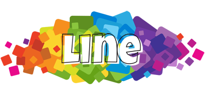 Line pixels logo