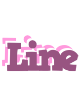 Line relaxing logo