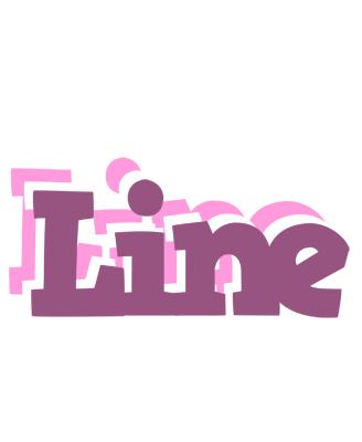 Line relaxing logo