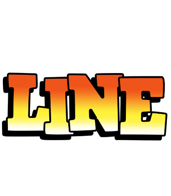 Line sunset logo