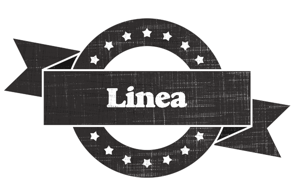 Linea grunge logo