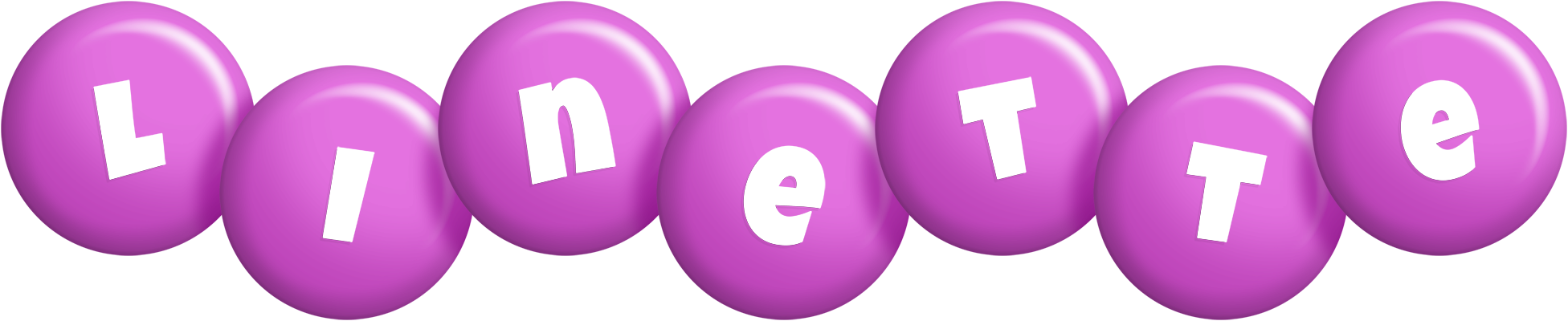 Linette candy-purple logo