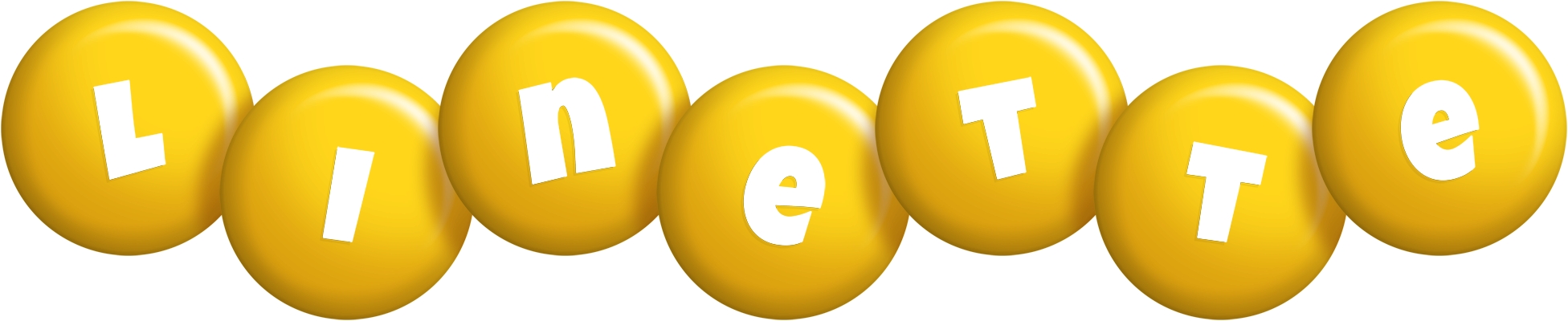 Linette candy-yellow logo