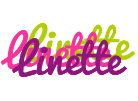 Linette flowers logo