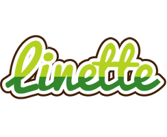 Linette golfing logo