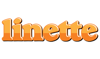 Linette orange logo