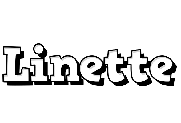 Linette snowing logo