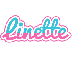 Linette woman logo